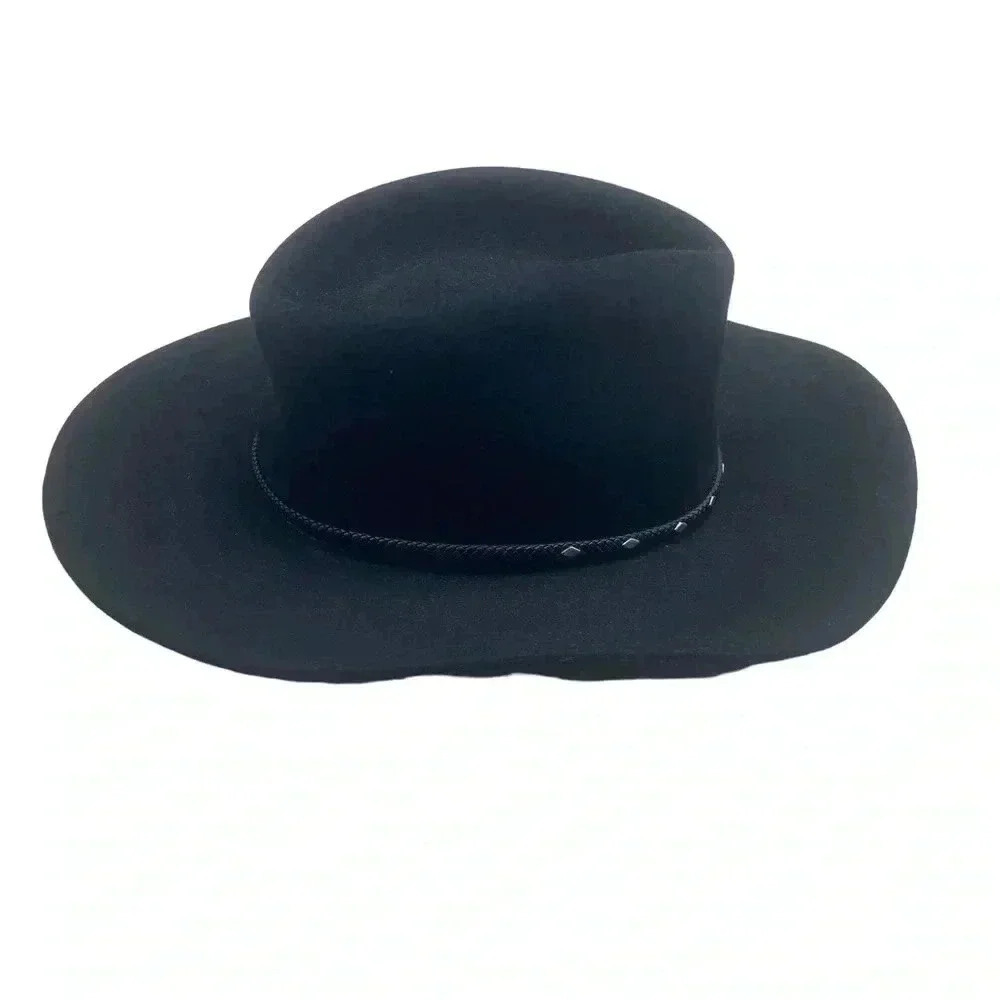 Stetson Diamond Jim Gun Club Hat fur felt size 7 western hunting rodeo - Picture 3 of 9